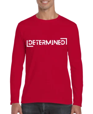Determined Men’s Long Sleeve Shirt