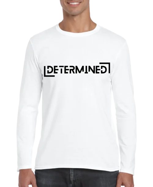 Determined Men’s Long Sleeve Shirt