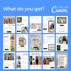 Downloadable 30 Pages Email Newsletter Template