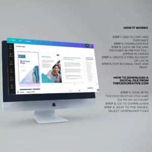 Downloadable 48 Page 5 Year Business Plan Template