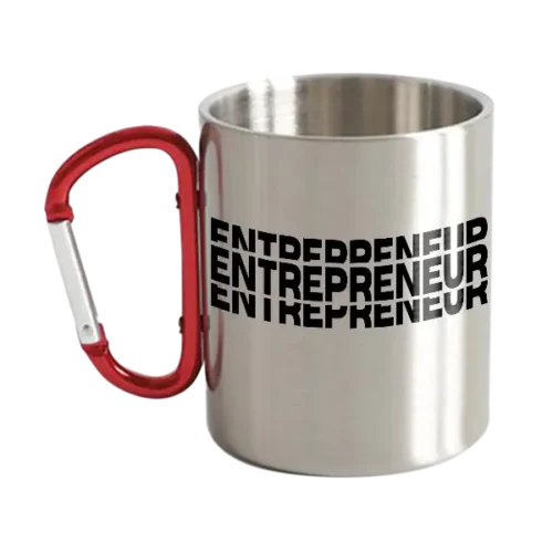 Entrepreneur Carabiner Mug 12oz