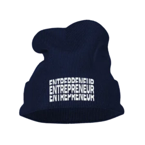Entrepreneur Embroidered Beanie Hat
