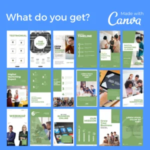 Downloadable Instagram Digital Marketing Agency Template