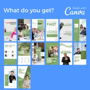 Downloadable Instagram Digital Marketing Agency Template