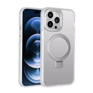 Smoked Kickstand with Magnetic Compatibility for iPhone 15 6.1