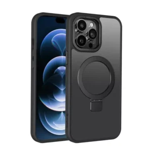 Smoked Kickstand with Magnetic Compatibility for iPhone 15 6.1