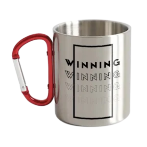 Winning Carabiner Mug 12oz