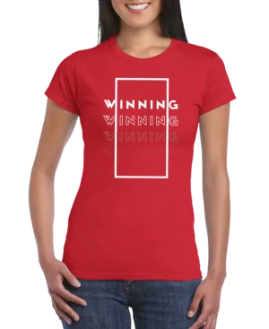 Winning Women’s Slim Fit T-shirt