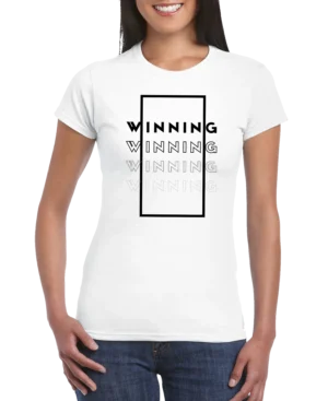 Winning Women’s Slim Fit T-shirt