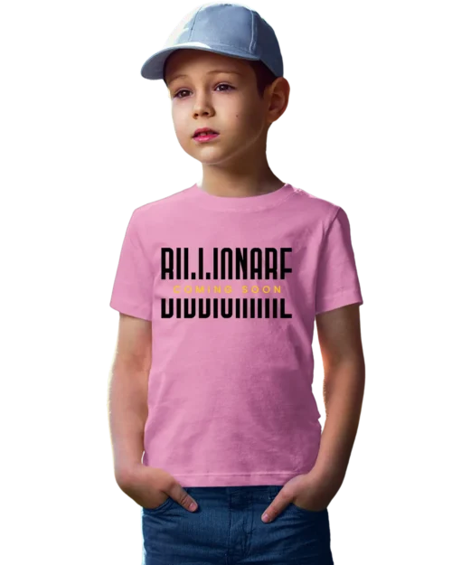Billionare Coming Soon Unisex Youth T-Shirt