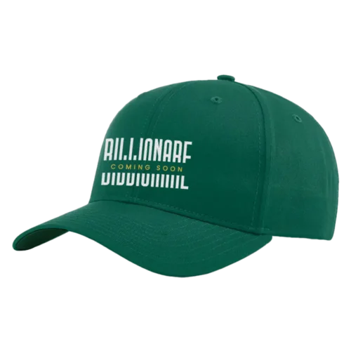 Billionare Coming Soon Embroidered Hat