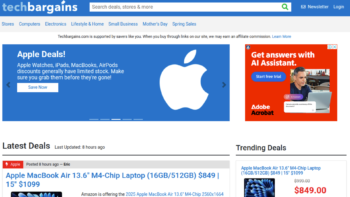 TechBargains: Where Every Deal is a Bargain