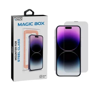 Magic Box & STEEL GLASS Screen Protector for iPhone 15 6.1 / Pro / Pro Max / 6.7