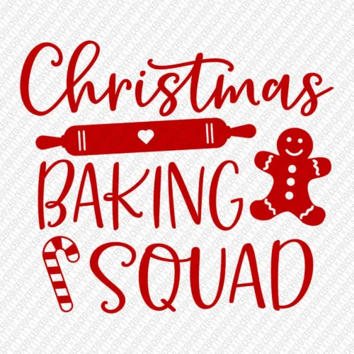 Christmas Baking Squad Youth - DTF Transfer