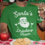 Christmas Santa's Drinking Team - DTF Transfer