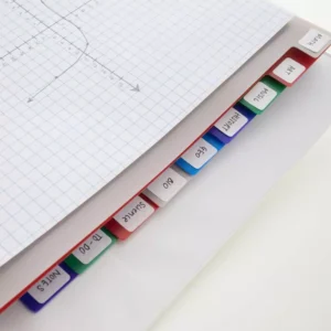 Dividers w/ 10-Color Tabs