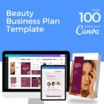 Downloadable Beauty Business Plan 100 Template
