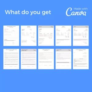 Downloadable Cleaning Business 20 Pages Bundle
