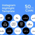 Downloadable Instagram Highlight 50 Template