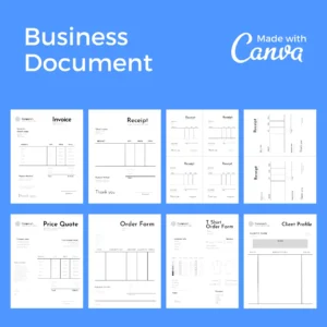 Downloadable Small Business 30 Pages Bundle