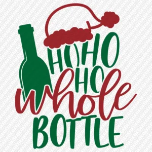 Ho-Ho Whole Bottle - DTF Transfer