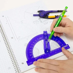 Scale-Arm Compass w/ #2 Wood Pencil - Random Color