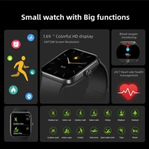 Waterproof Smart Fitness Watch
