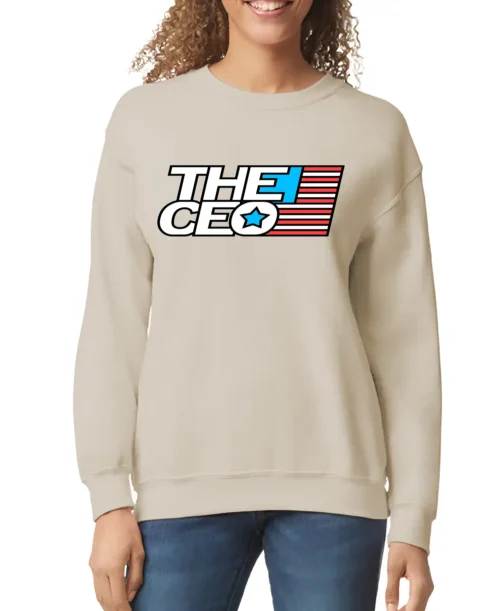 American Flag The CEO Women’s Sweatshirt