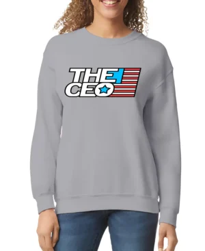 American Flag The CEO Women’s Sweatshirt