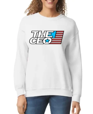 American Flag The CEO Women’s Sweatshirt