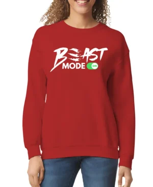 Beast Mode On Women’s Sweatshirt