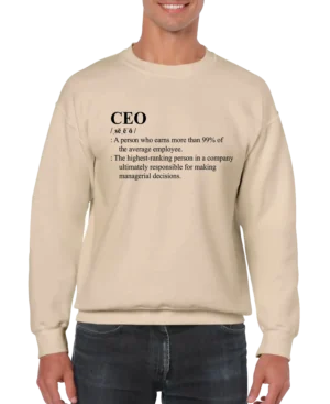 CEO Definition Men’s Sweatshirt