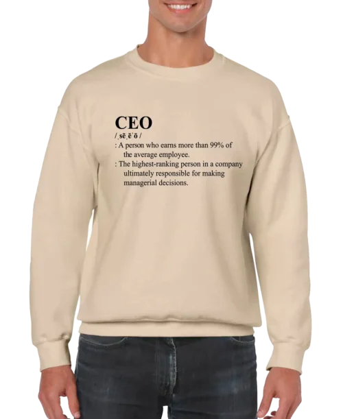 CEO Definition Men’s Sweatshirt