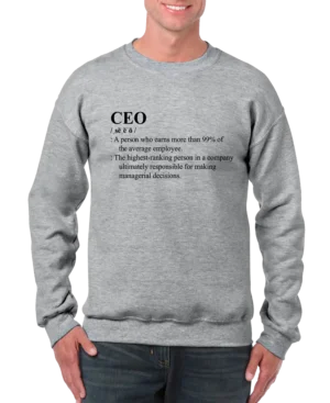 CEO Definition Men’s Sweatshirt