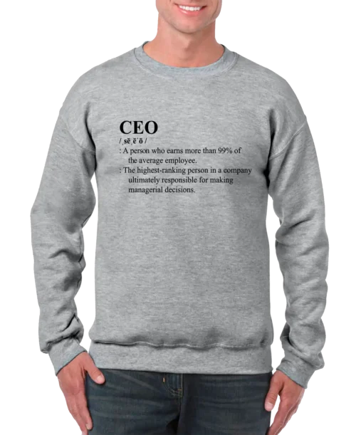 CEO Definition Men’s Sweatshirt