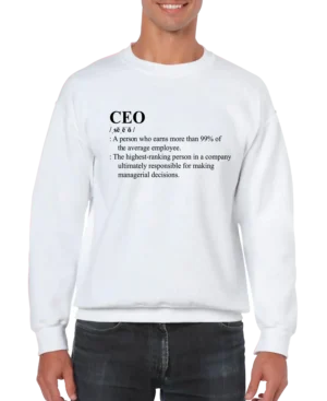 CEO Definition Men’s Sweatshirt