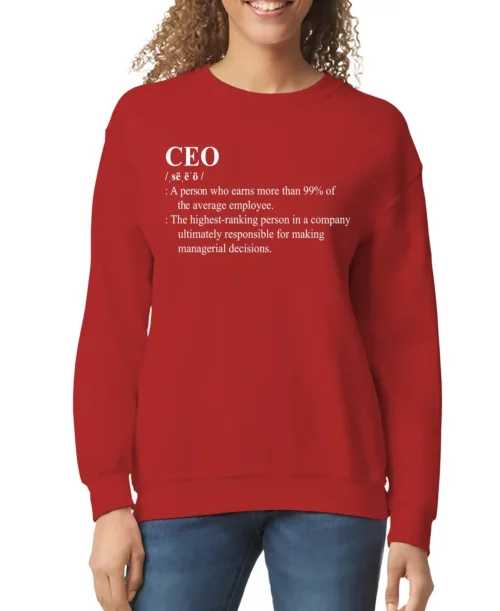 CEO Definition Women’s Sweatshirt