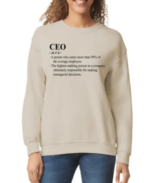 CEO Definition Women’s Sweatshirt