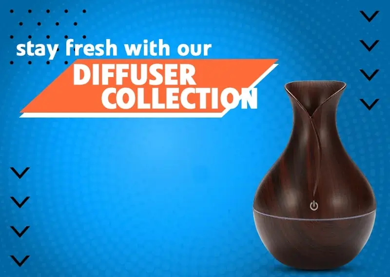 Oil DIFFUSER Collection Banner