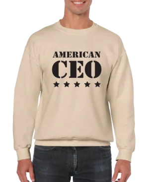Five Star American CEO Men’s Sweatshirt