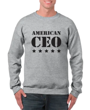 Five Star American CEO Men’s Sweatshirt