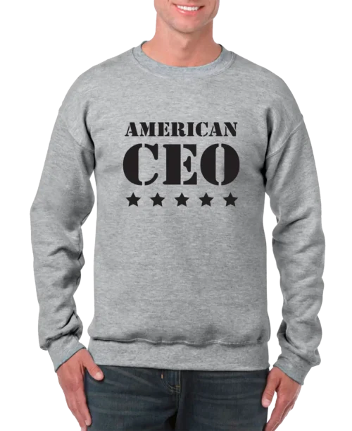 Five Star American CEO Men’s Sweatshirt