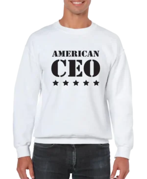 Five Star American CEO Men’s Sweatshirt