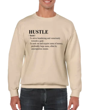 HUSTLE Definition Men’s Sweatshirt