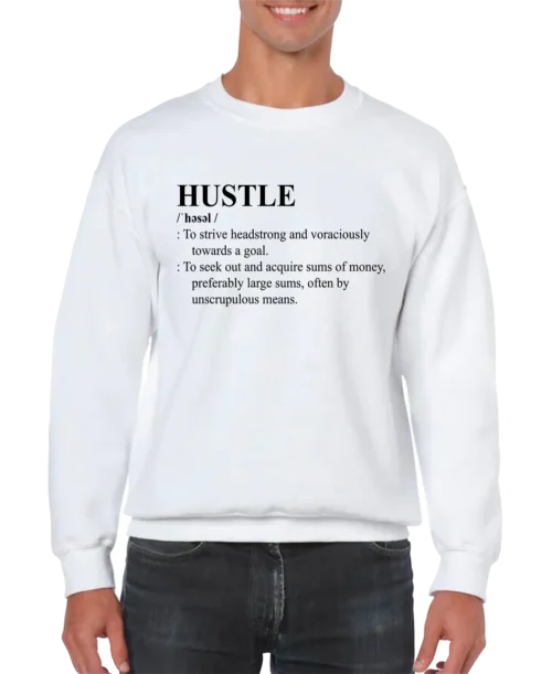 HUSTLE Definition Men’s Sweatshirt