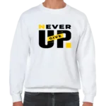 Never Give Up Men’s Sweatshirt