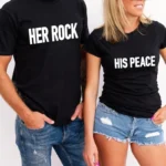 His Peace & Her Rock - DTF Transfer Set
