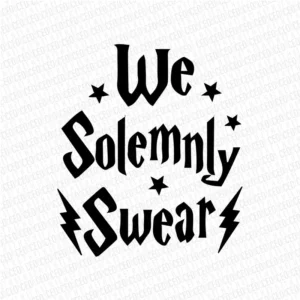 Solemnly Swear We are up to No Good - DTF Transfer
