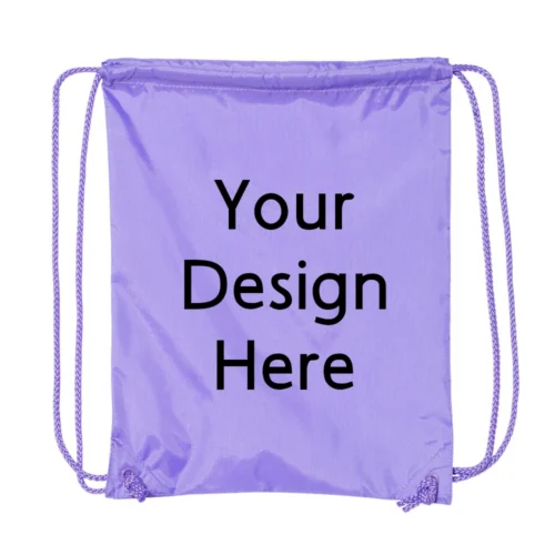 Customizable Drawstring Backpack