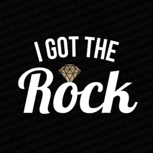 I Got The Rock Couples St Patty's - DTF Transfer Set